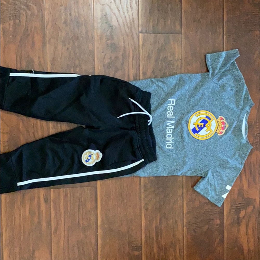 Little boy Real Madrid Sweats and Tee Shirt
